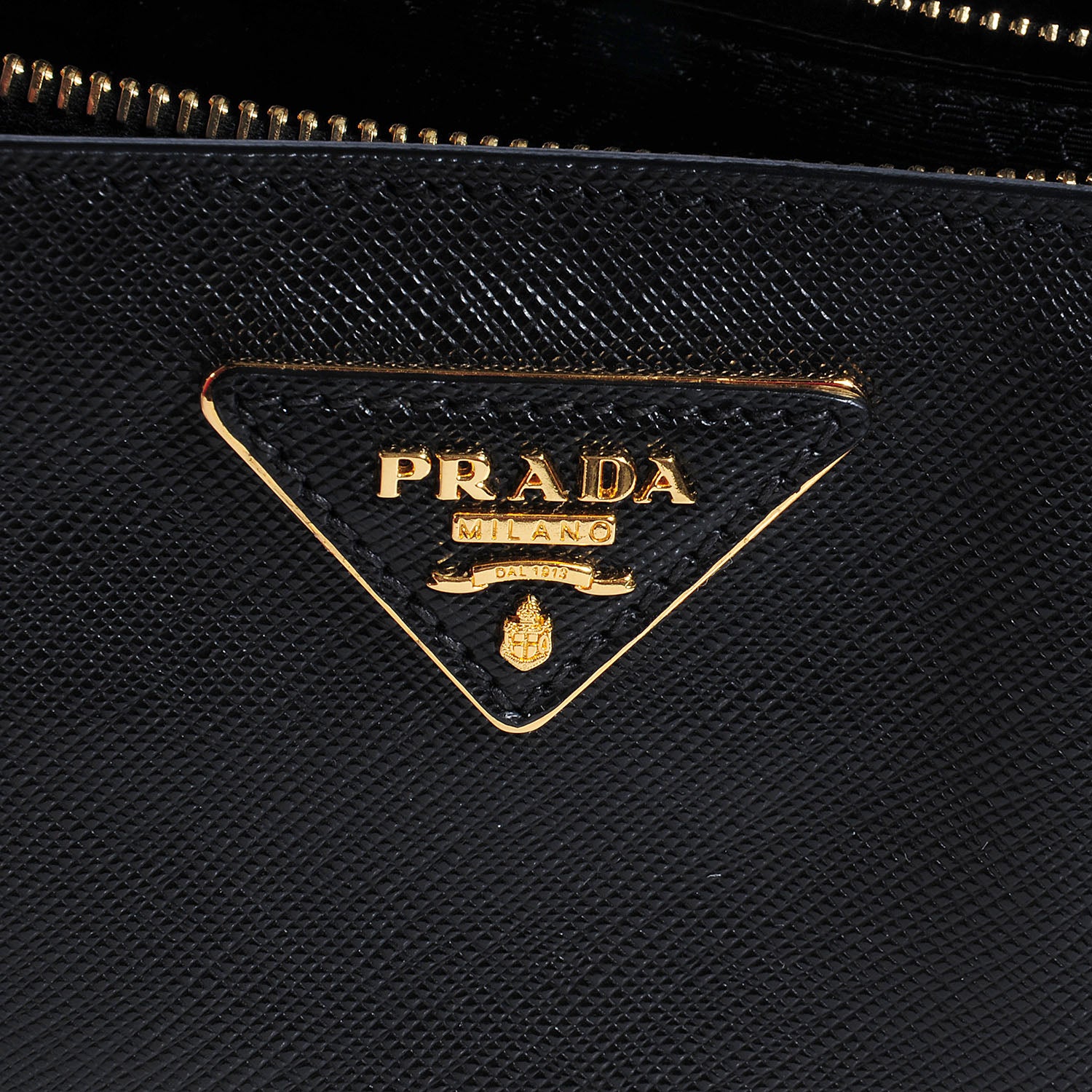 Prada Saffiano Lux Medium Tote Nero Black 6 of 10