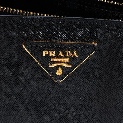 Prada Saffiano Lux Medium Tote Nero Black 6 of 10