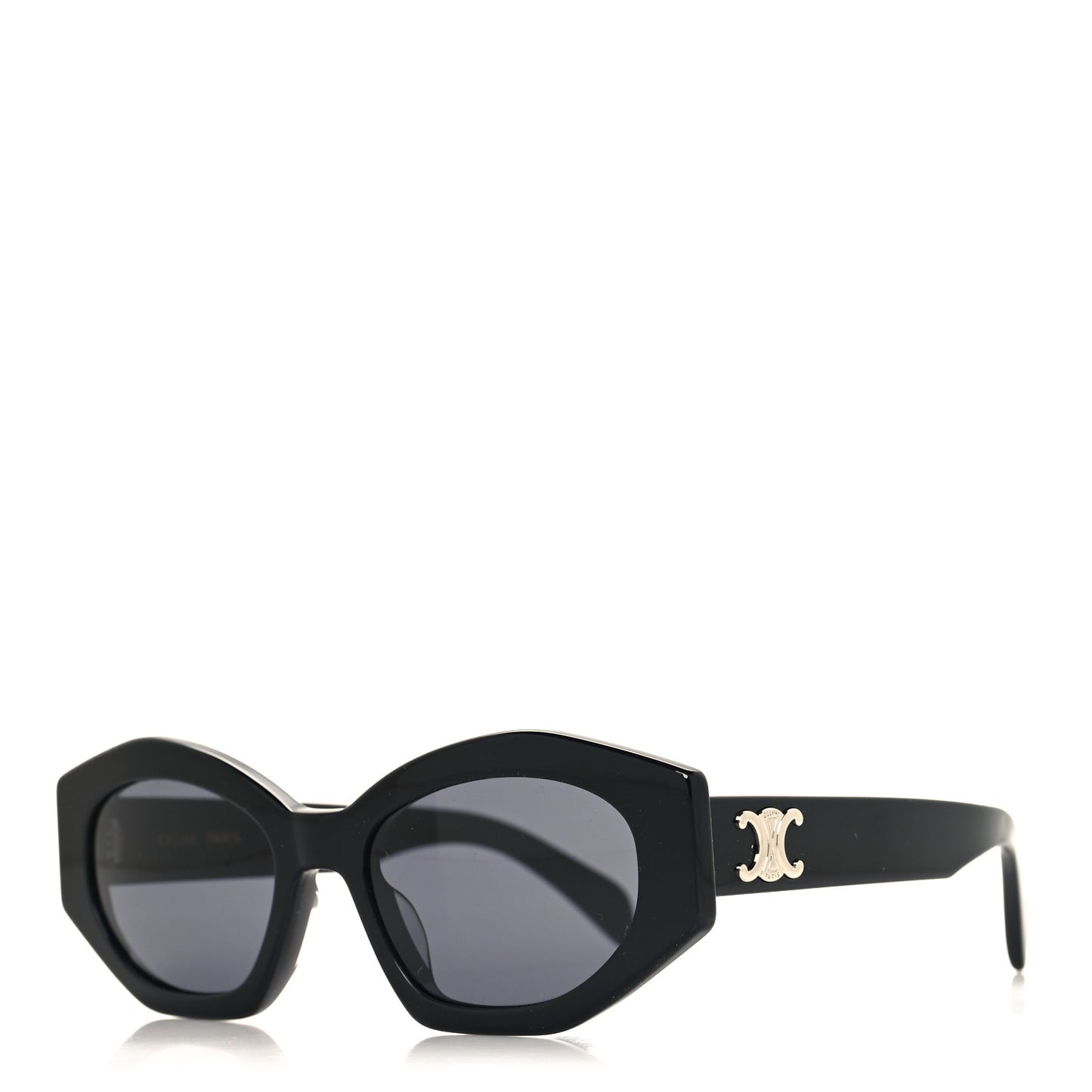 Acetate Triomphe 01 Sunglasses CL 40238U Black