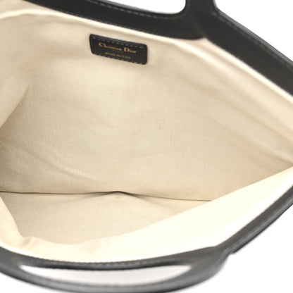 Christian Dior Oblique Fold Over Clutch Blue 5 of 7