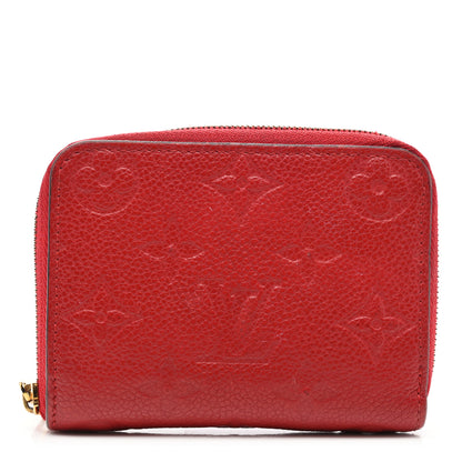 Louis Vuitton Empreinte Zippy Coin Purse Cherry 1 of 7