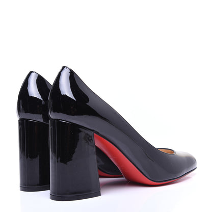 Christian Louboutin Patent Baobab 85 Pumps 38.5 Black 3 of 11