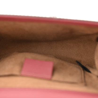 Gucci GG Supreme Monogram Blooms Small Padlock Shoulder Bag Beige Multicolor Dry Rose 5 of 13