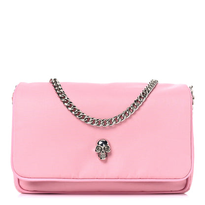 Alexander McQueen Nylon Skull Camera Crossbody Bag Pink 1 of 10