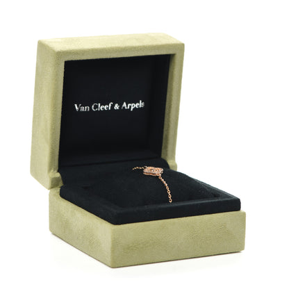 Van Cleef & Arpels 18K Rose Gold Sweet Alhambra Bracelet 8 of 8