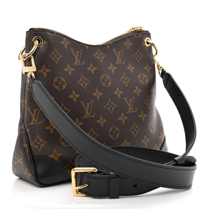 Louis Vuitton Monogram Odeon PM Black 3 of 10