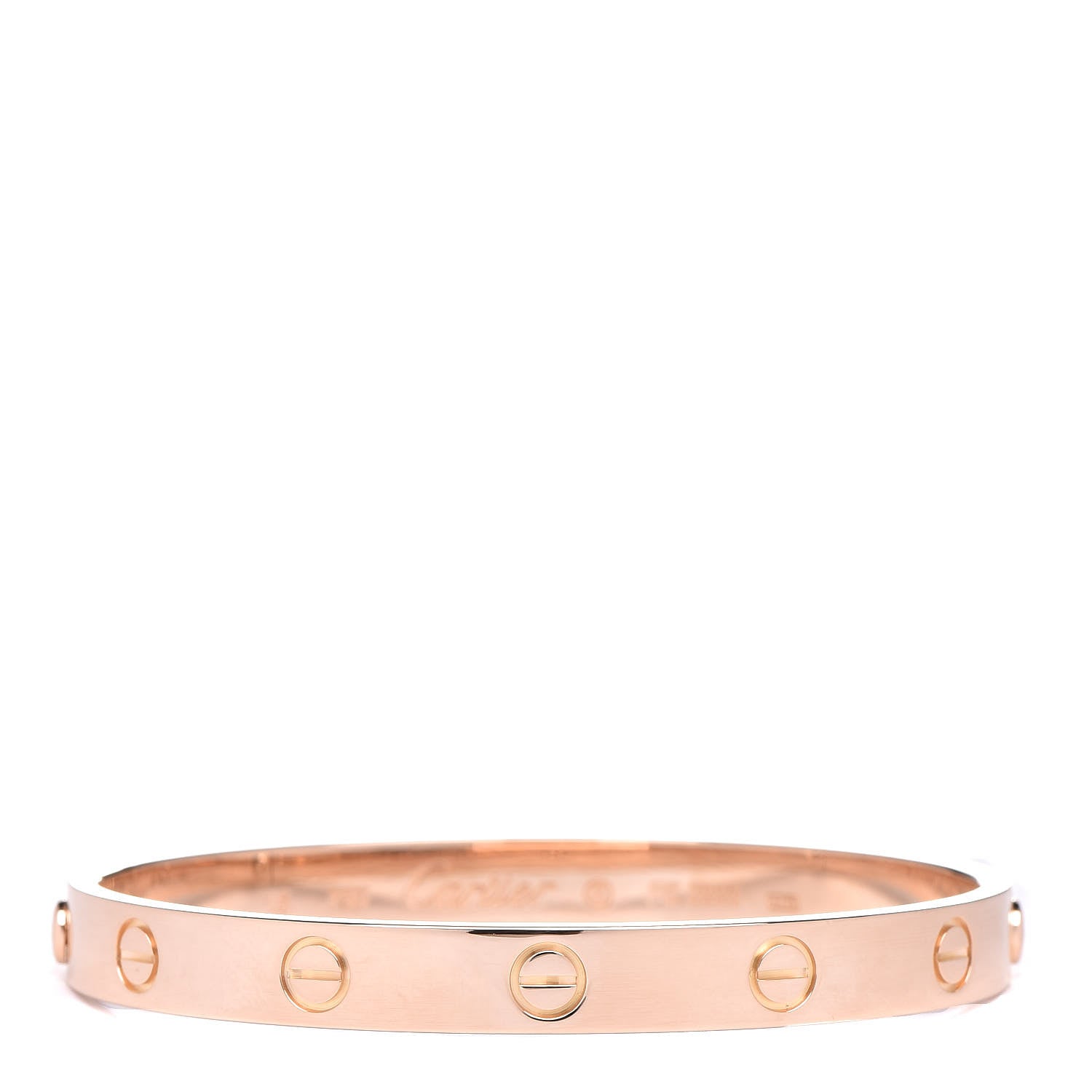 Cartier 18K Pink Gold LOVE Bracelet 16 1 of 7
