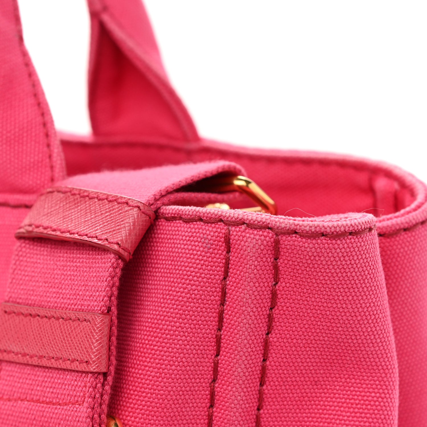 Prada Canapa Logo Tote Peonia 12 of 13
