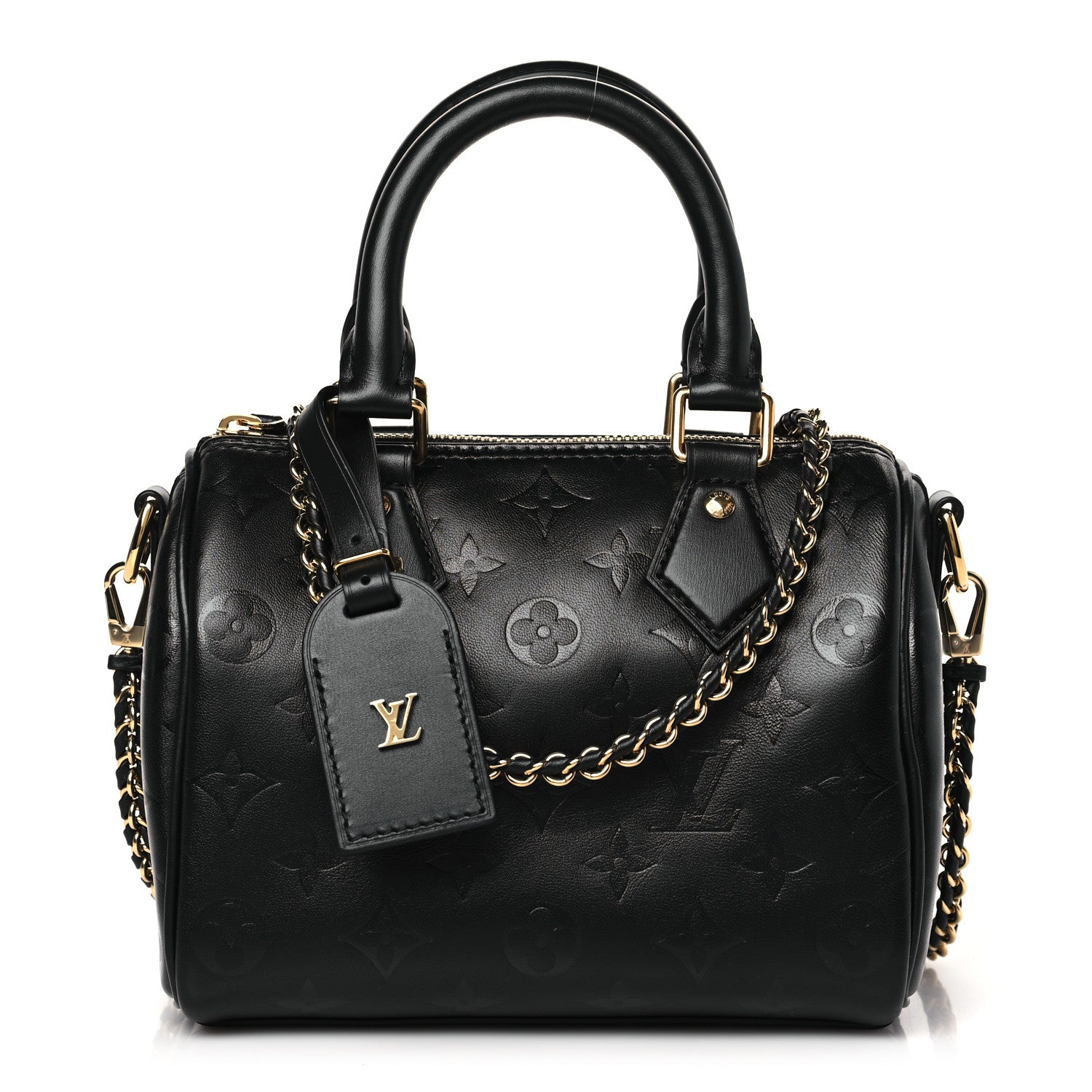 Louis Vuitton Monogram Ink Speedy BB Black 1 of 8