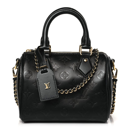 Louis Vuitton Monogram Ink Speedy BB Black 1 of 8