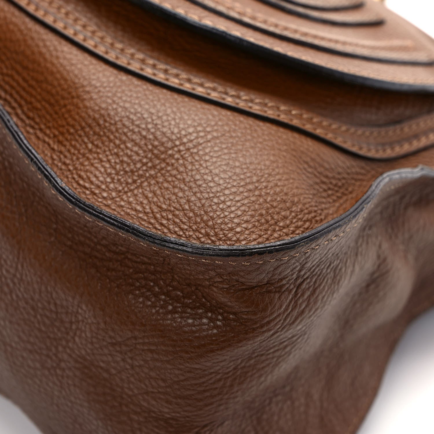 Chloe Calfskin Small Marcie Satchel Tan 11 of 14