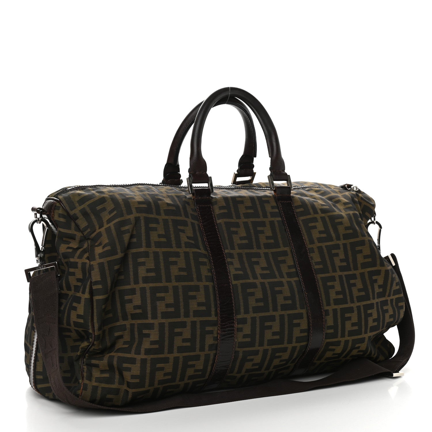 Fendi Zucca Duffle Bag Tobacco 2 of 10