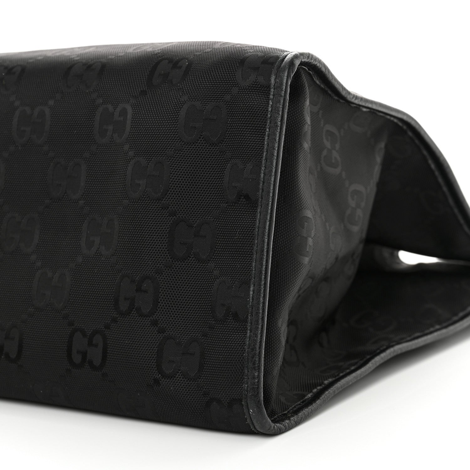 Gucci Econyl Nylon Monogram Large Off The Grid Tote Bag Black 10 of 15
