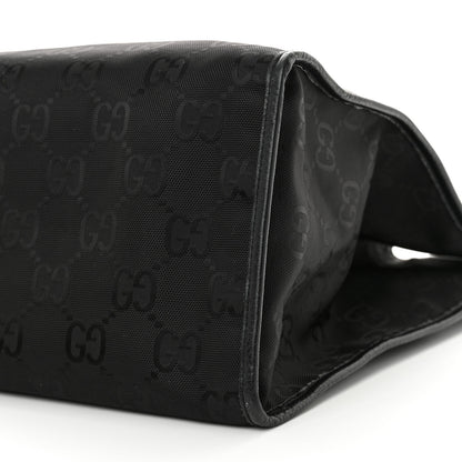 Gucci Econyl Nylon Monogram Large Off The Grid Tote Bag Black 10 of 15
