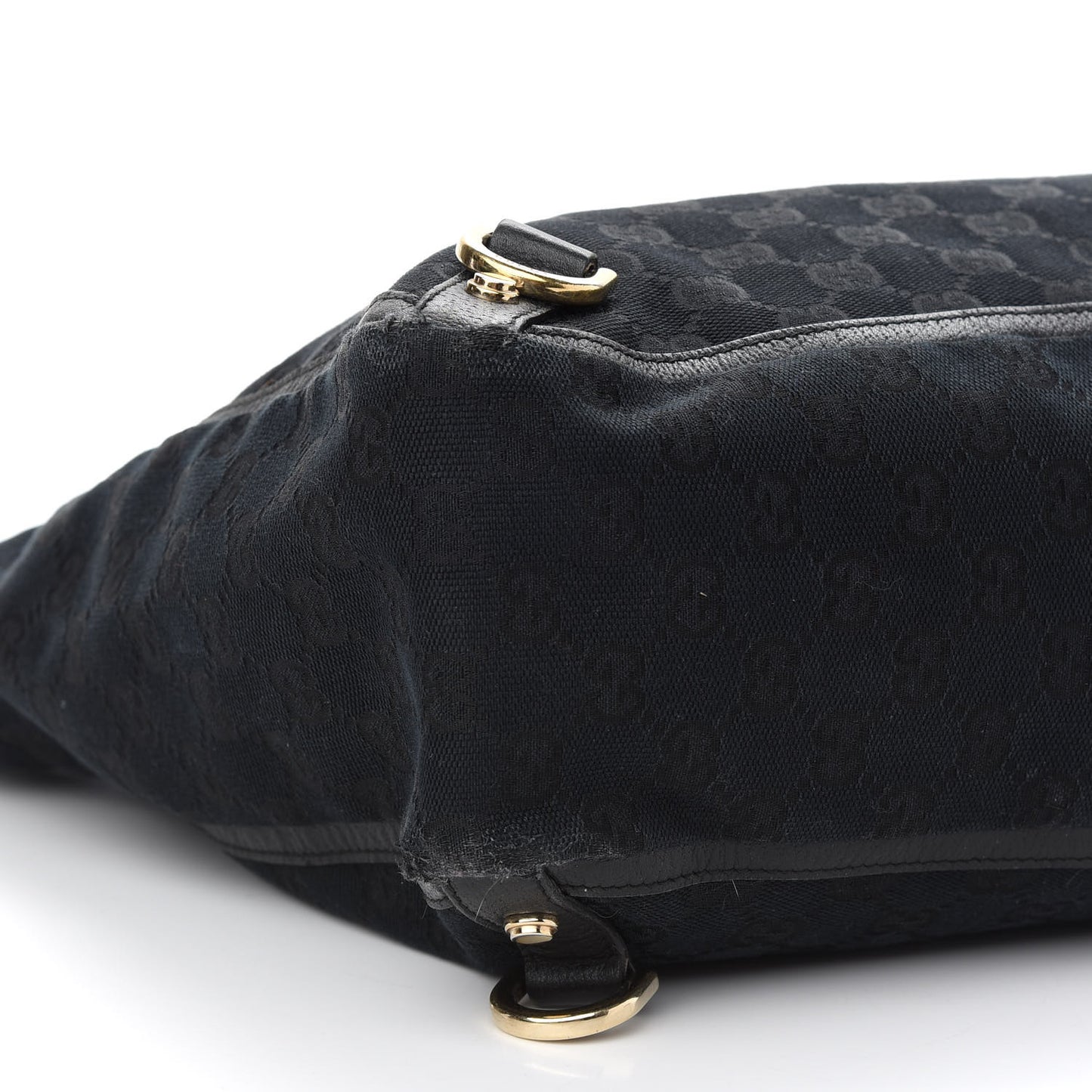Monogram Large Abbey Tote Black