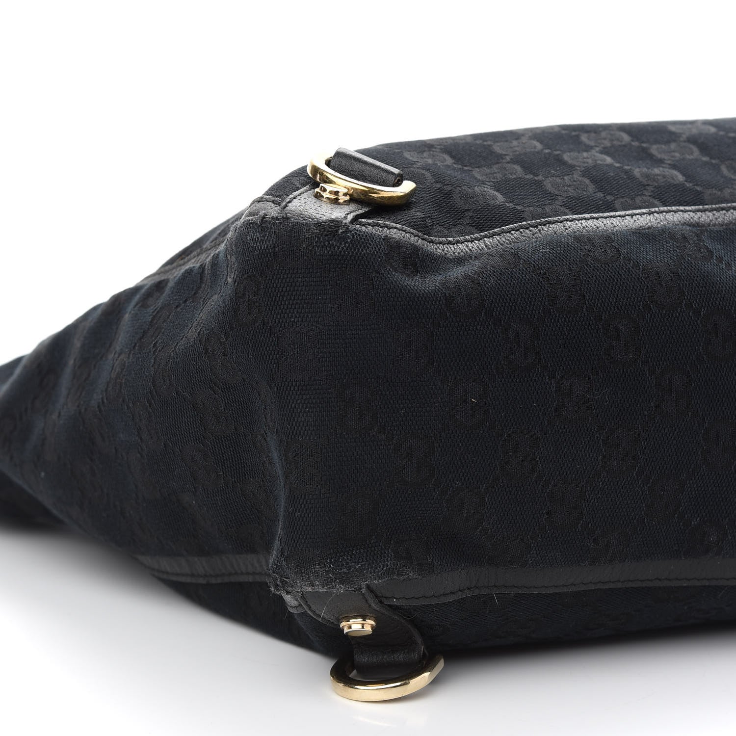 Gucci Monogram Large Abbey Tote Black 8 of 9