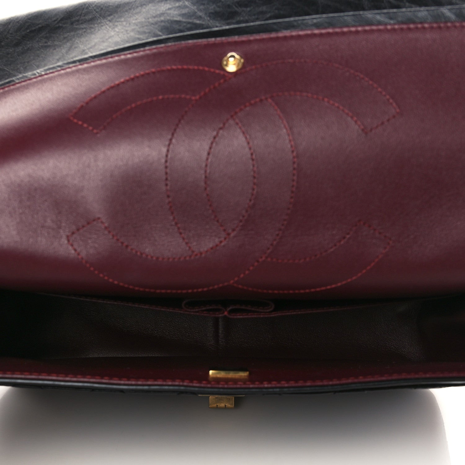Chanel Aged Calfskin Quilted 2.55 Reissue 227 Flap Black 5 of 9