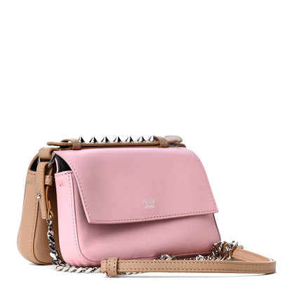 Fendi Vitello Dolce Hypnoteyes Micro Double Baguette Cuoio Bubblegum Multicolor 3 of 10