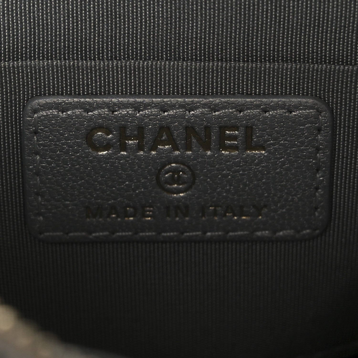 Chanel Lambskin Quilted Chanel 19 Phone and Card Holder Silver 6 of 9