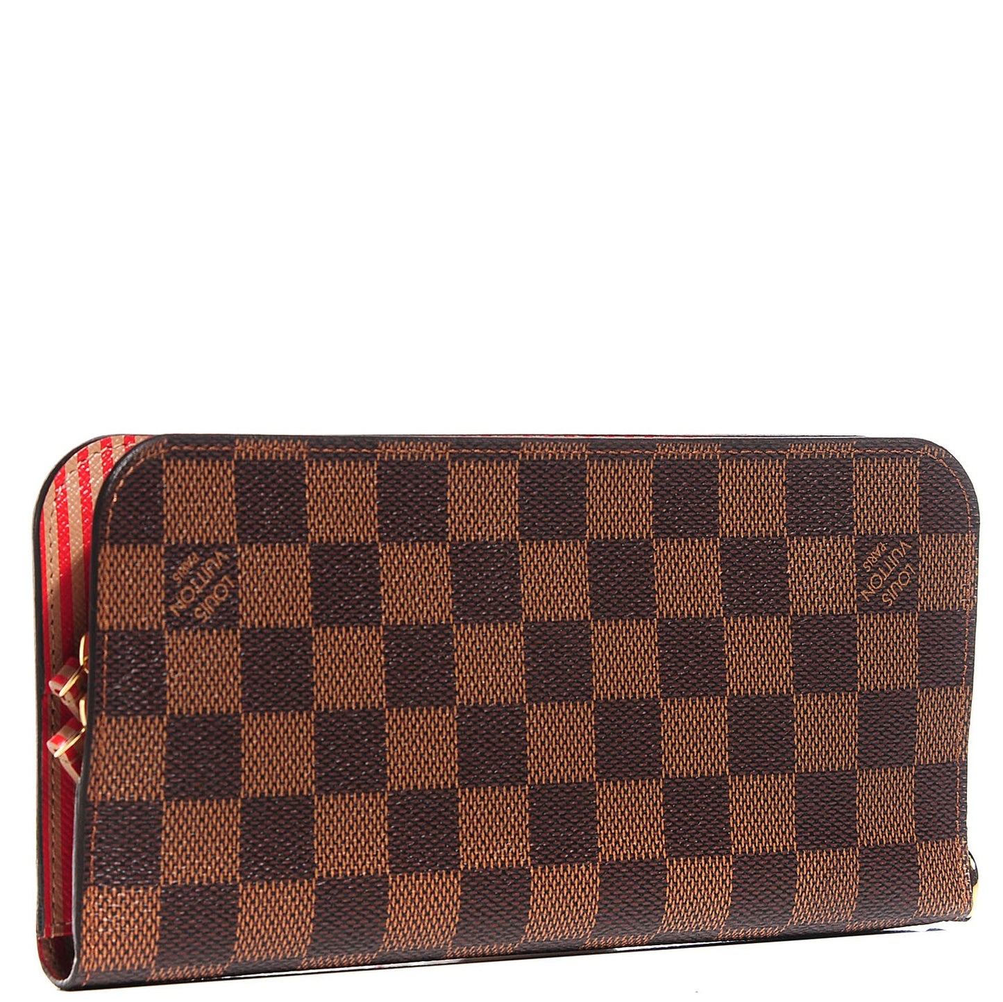 Damier Ebene Insolite Trunks and Lock Wallet