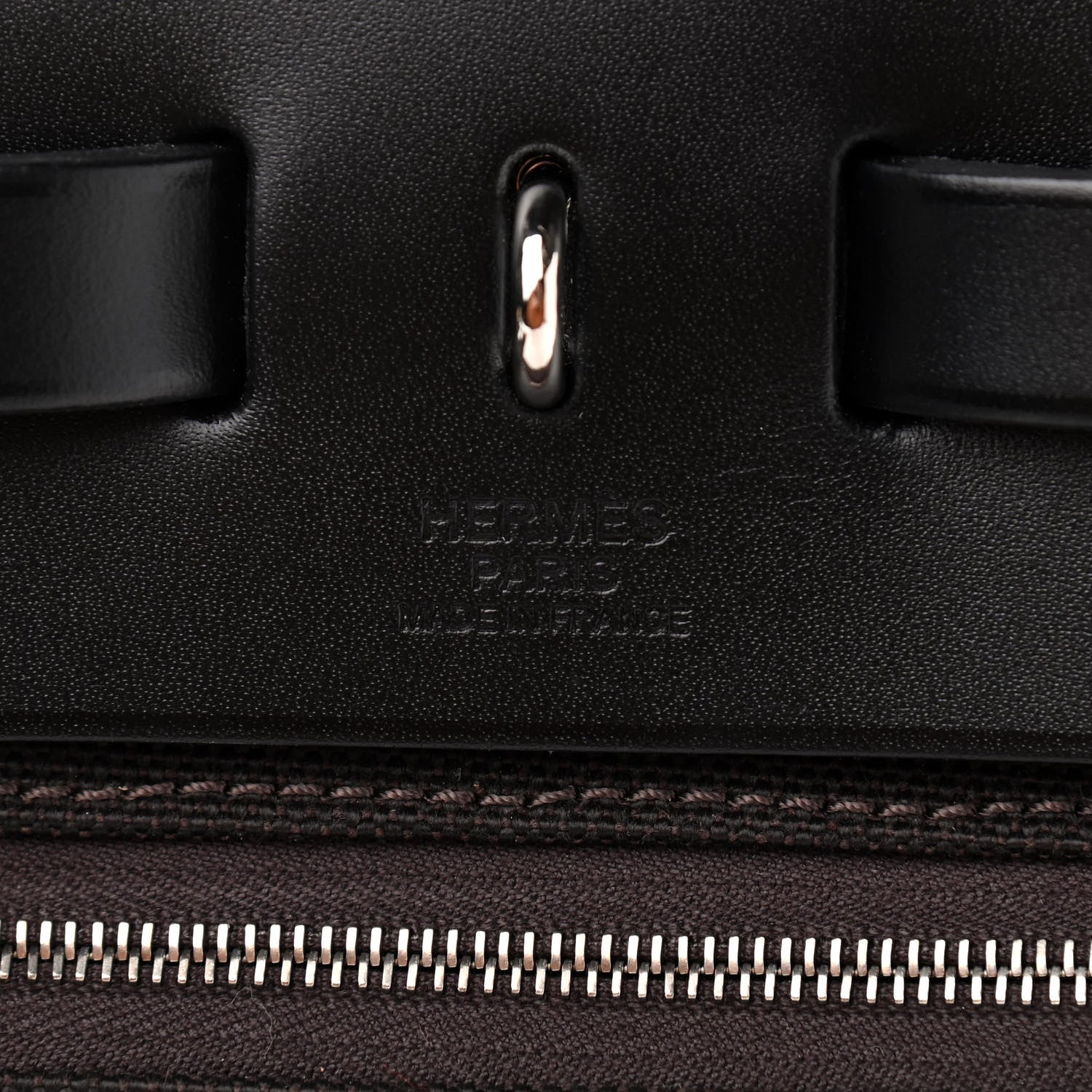 Hermes Toile Vache Hunter Herbag Zip PM 31 Ebene 7 of 11