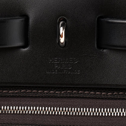 Hermes Toile Vache Hunter Herbag Zip PM 31 Ebene 7 of 11