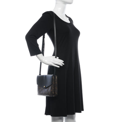 Louis Vuitton Monogram Twice Pochette Black 2 of 11