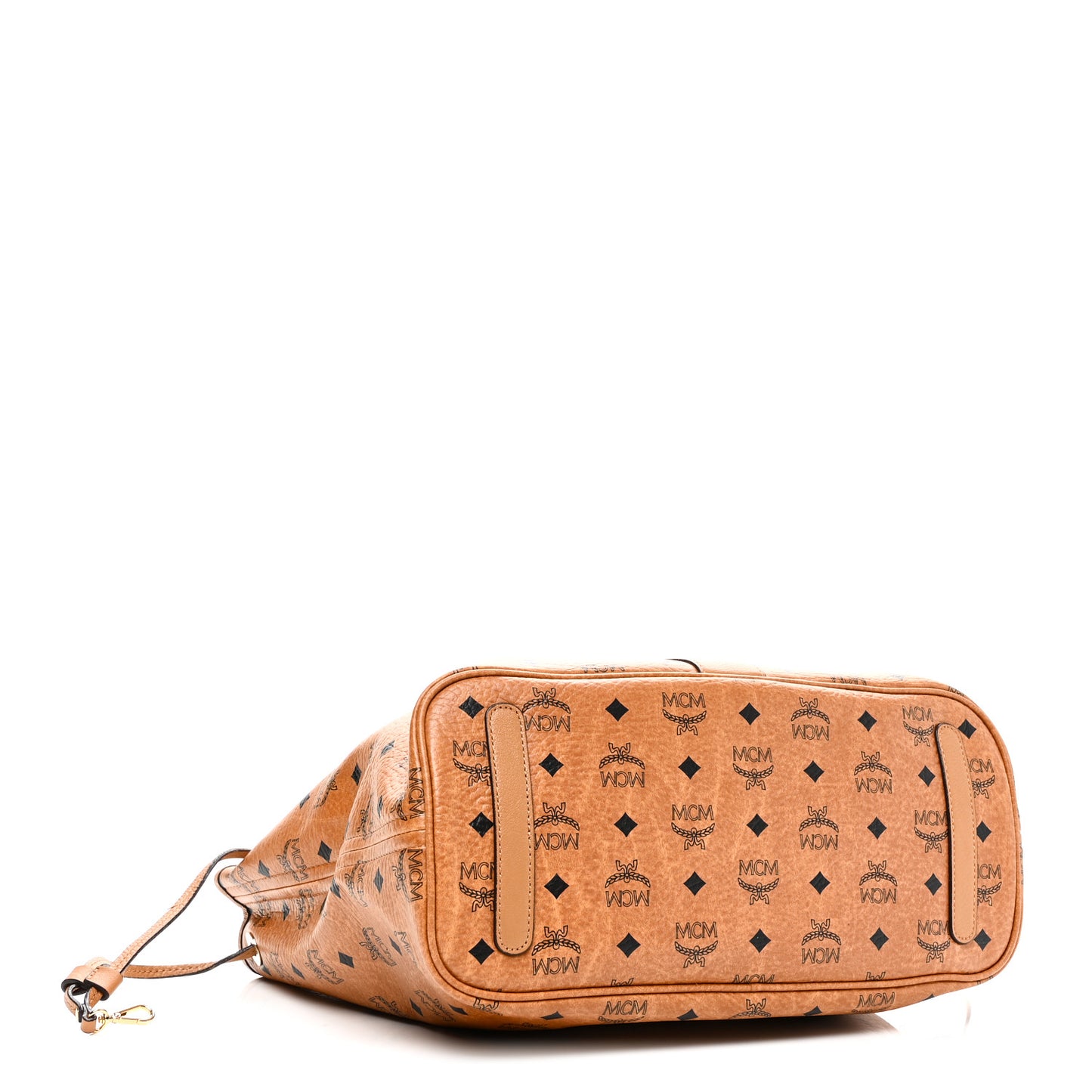 Visetos Medium Liz Reversible Shopper Tote Cognac