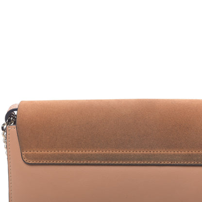 Chloe Suede Calfskin Small Faye Shoulder Bag Blushy Pink 8 of 13