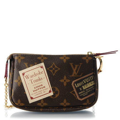 Louis Vuitton Monogram Trunks and Bags Mini Pochette 4 of 7