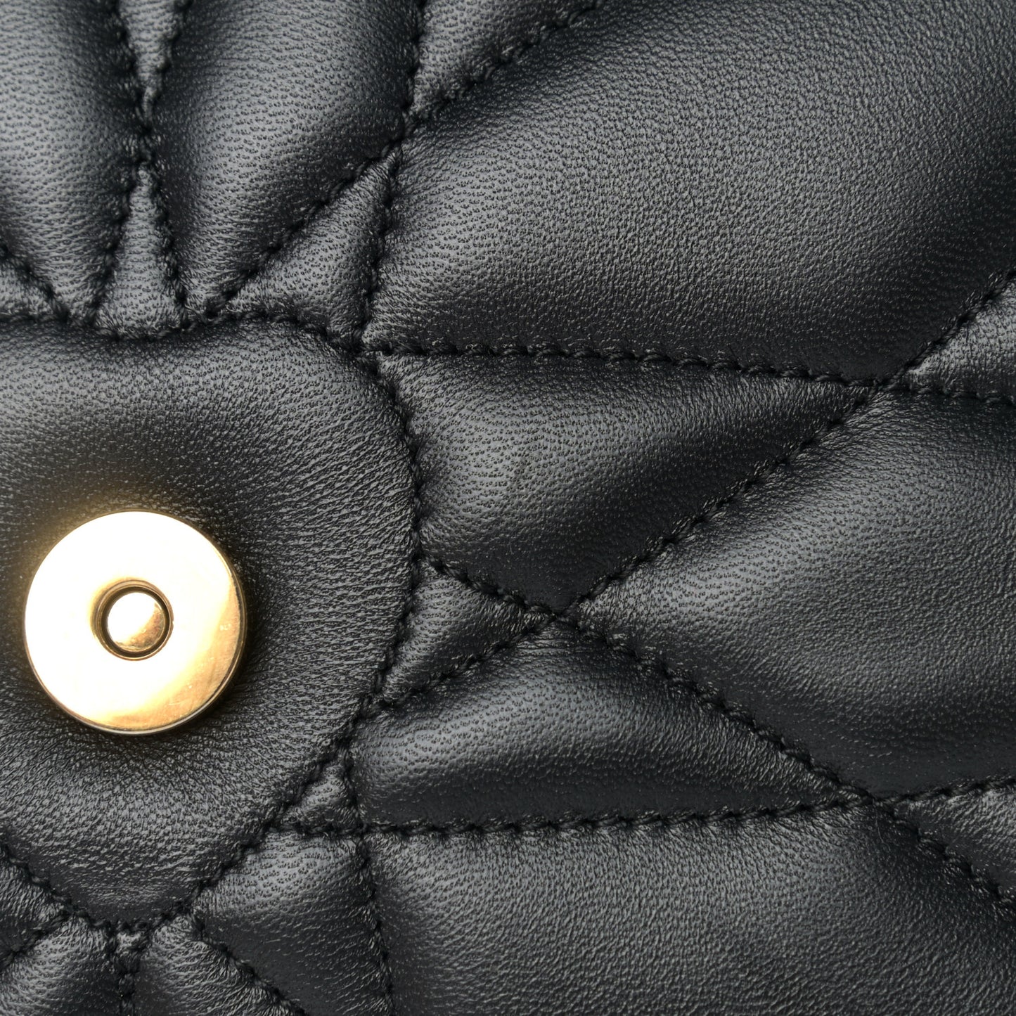 Lambskin Devotion Shoulder Bag Black