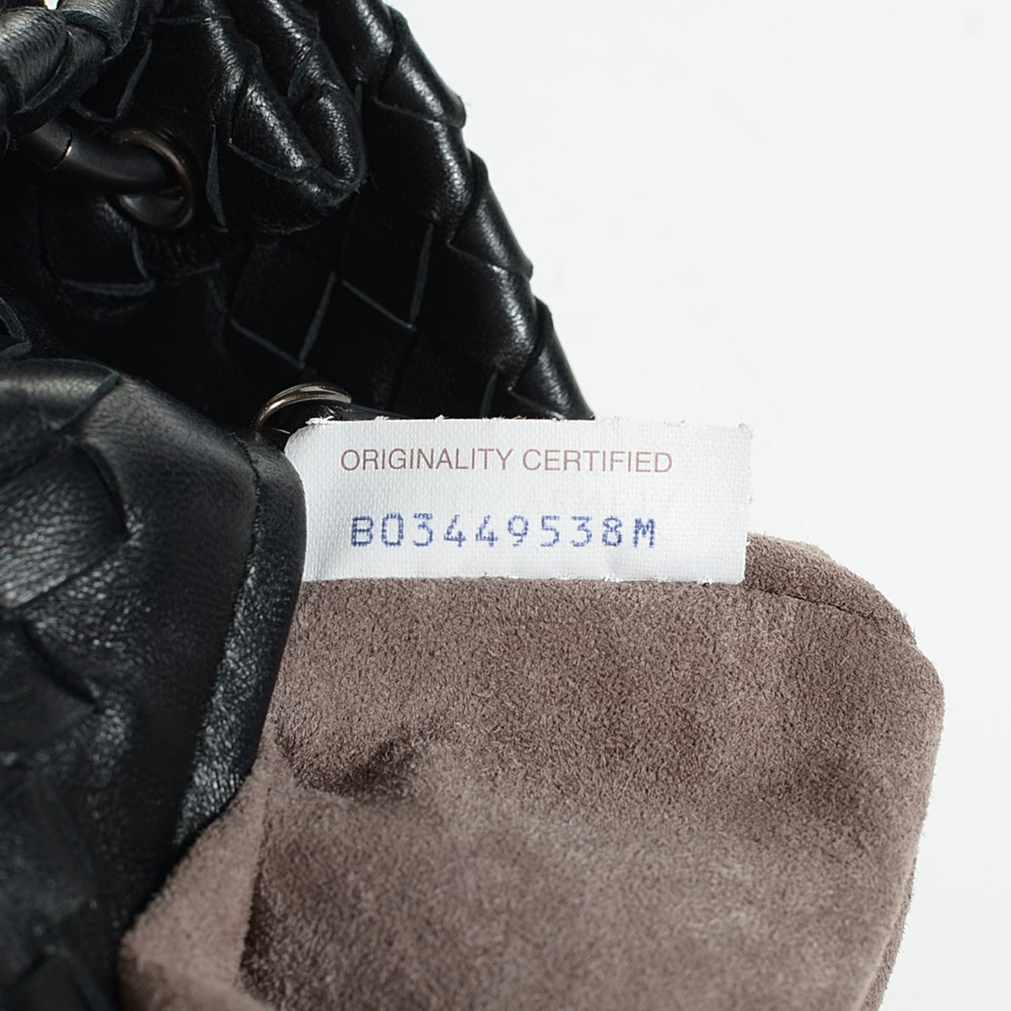 Nappa Intrecciato Bucket Bag Nero Black