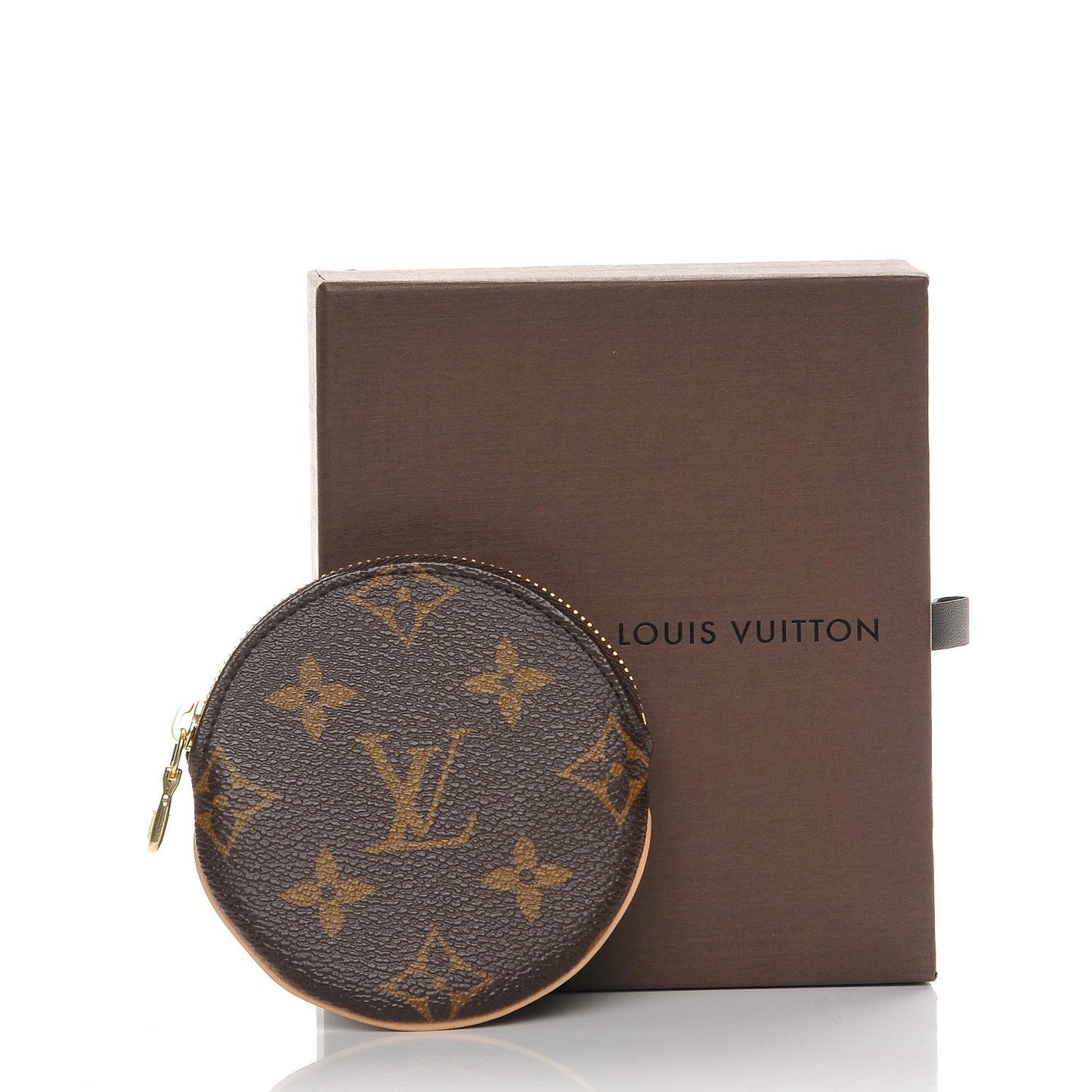 Monogram Round Coin Purse