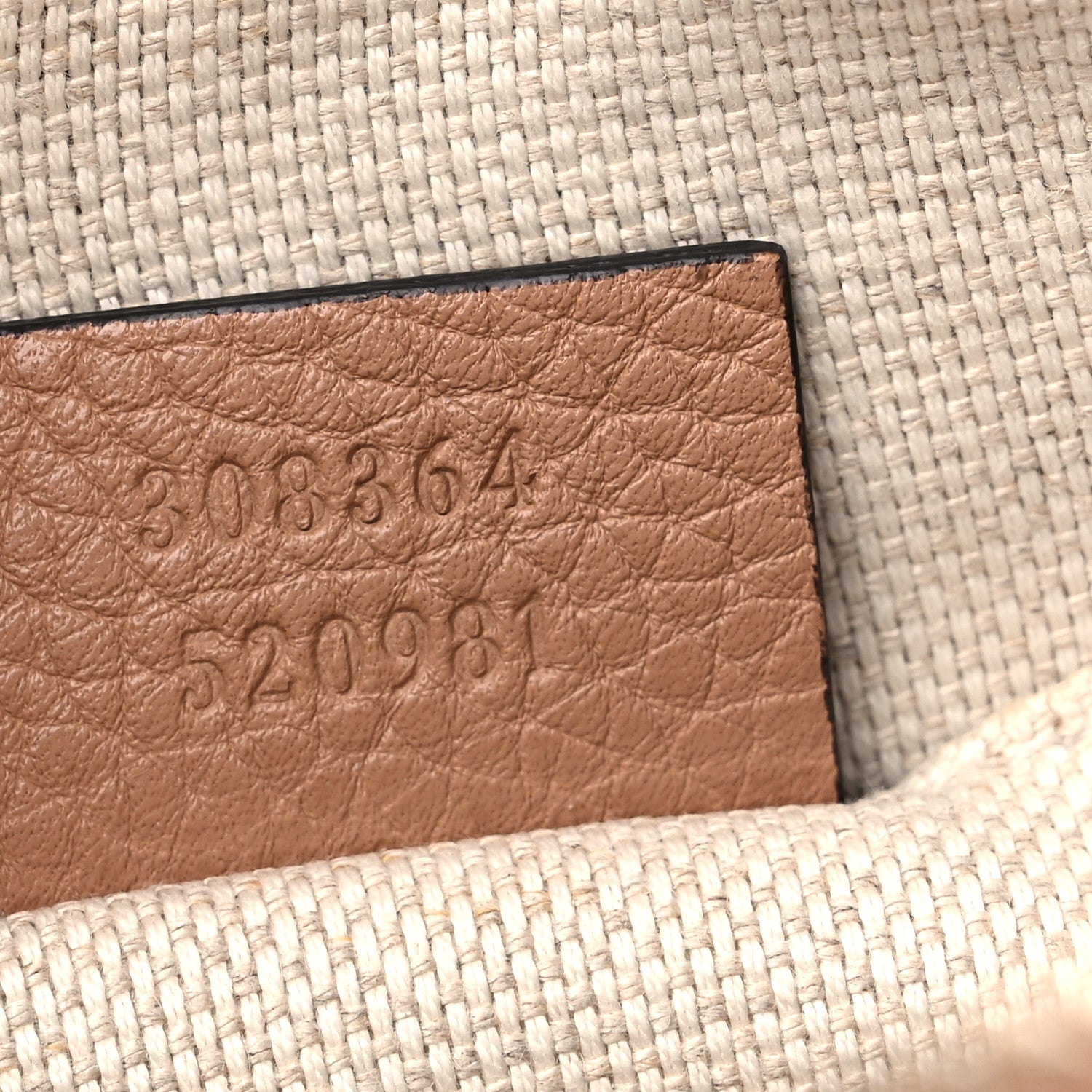 Gucci Pebbled Calfskin Small Soho Disco Bag Camelia 7 of 16