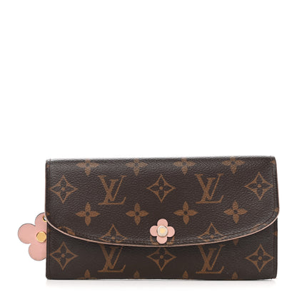 Louis Vuitton Monogram Bloom Flower Emilie Wallet 1 of 12