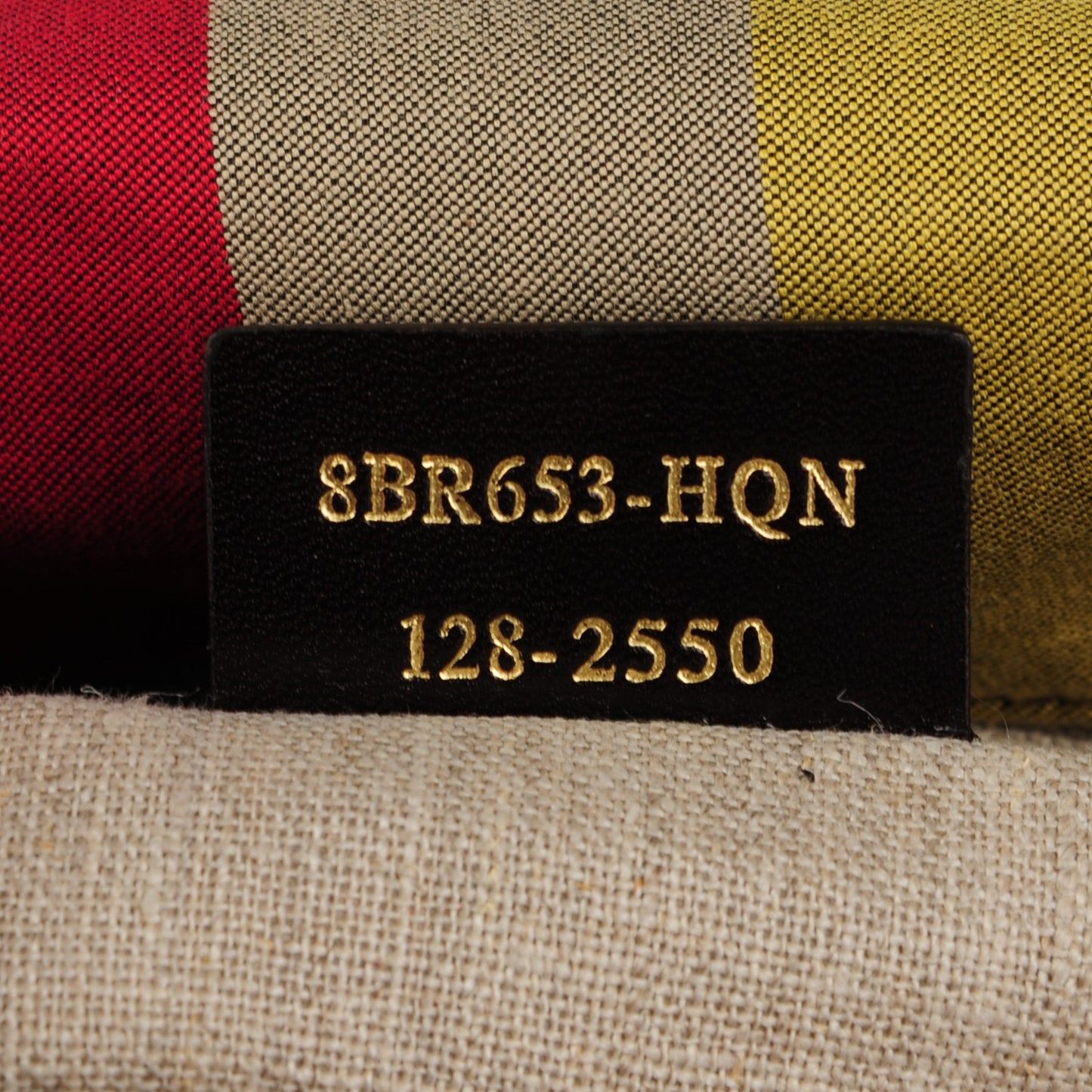 Canvas Striped Pequin Hobo Multicolor