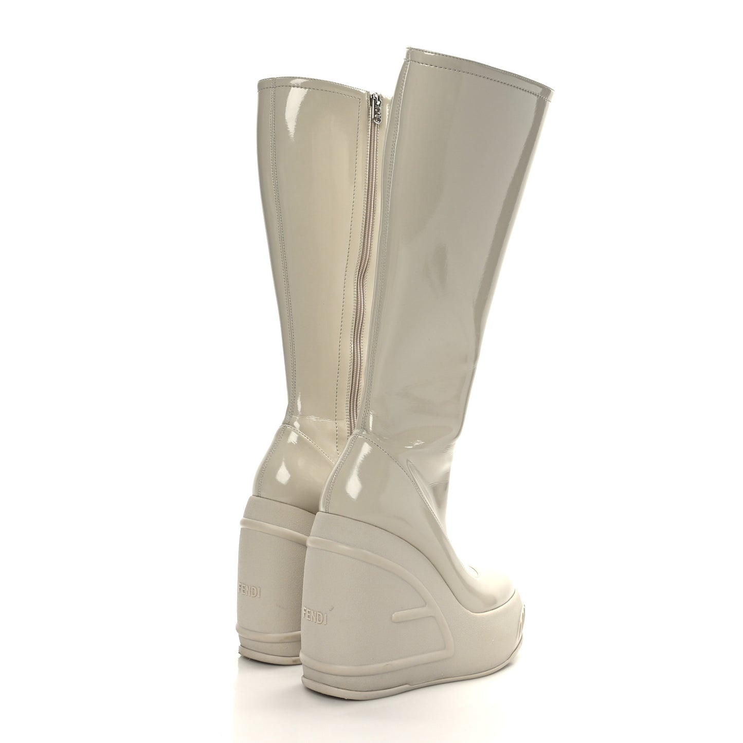 Technical Patent Fashion Show Platform 140mm Tall Boots 40 Pietra