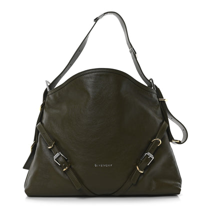 Givenchy Calfskin Medium Voyou Bag Dark Khaki 1 of 10