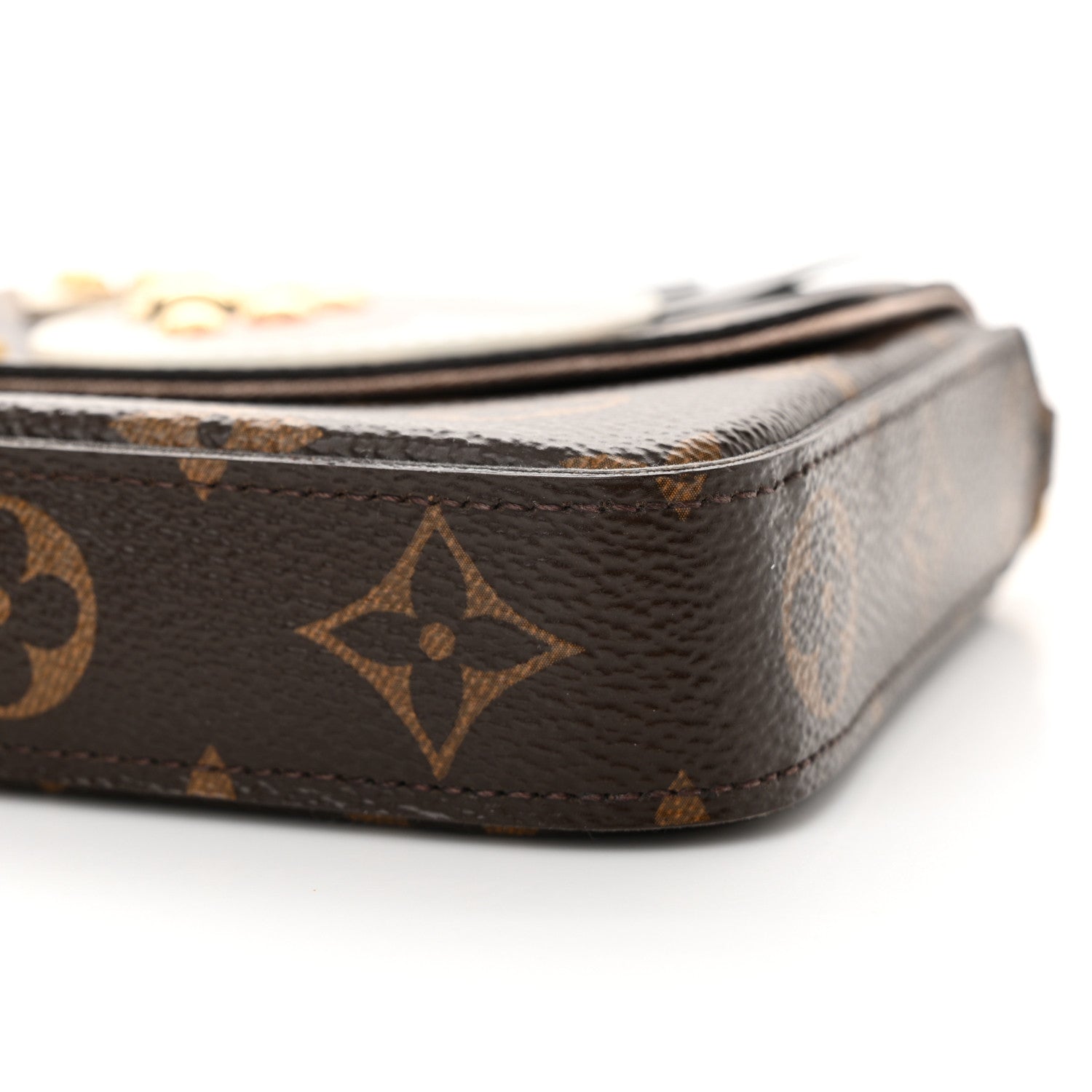 Louis Vuitton Monogram Lovely Birds Pochette Felicie Chain Wallet 10 of 16