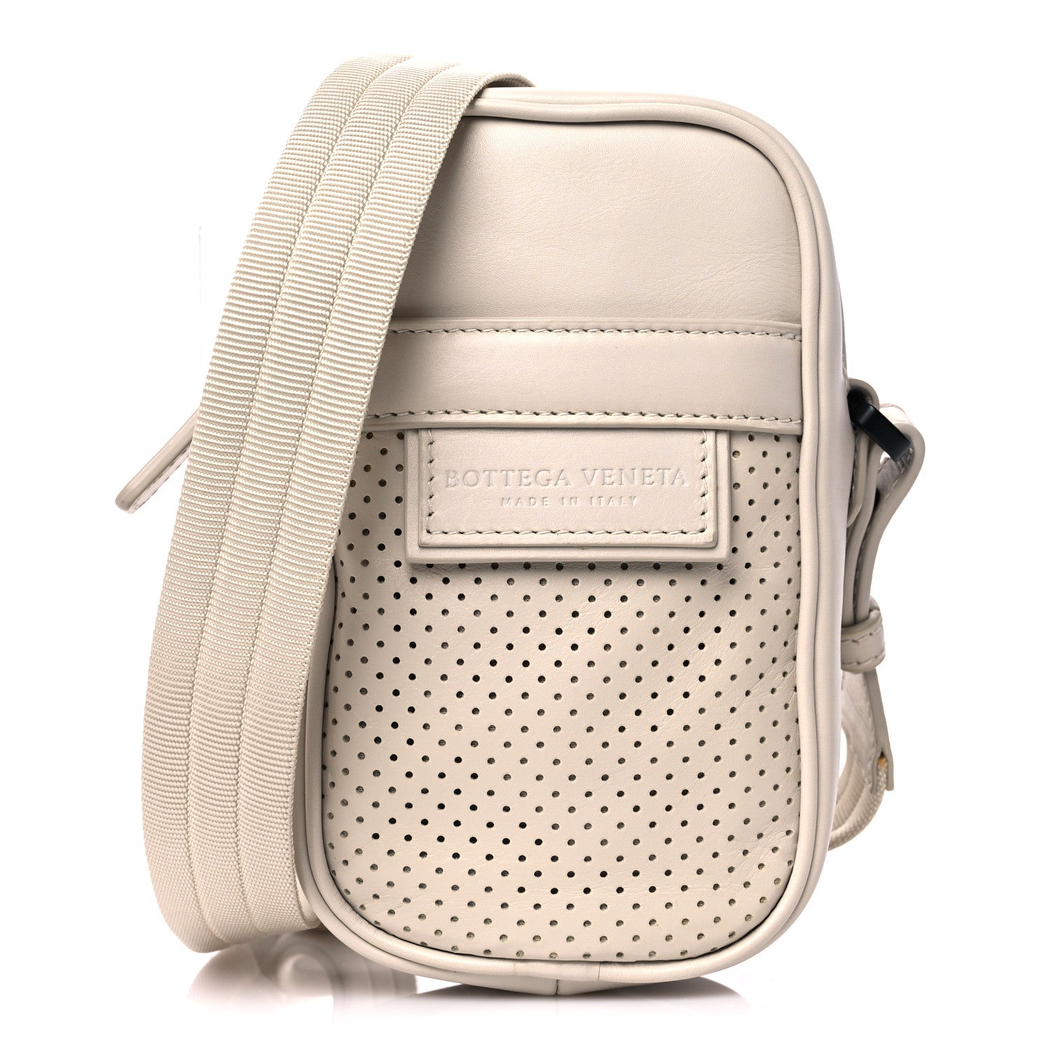 Bottega Veneta Perforated Calfskin Leggero Crossbody Plaster 1 of 9