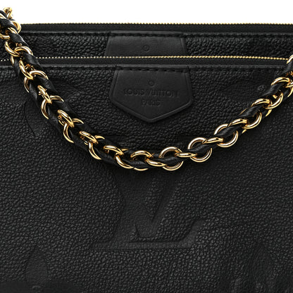 Louis Vuitton Empreinte Monogram Giant Multi Pochette Accessories Black 8 of 10
