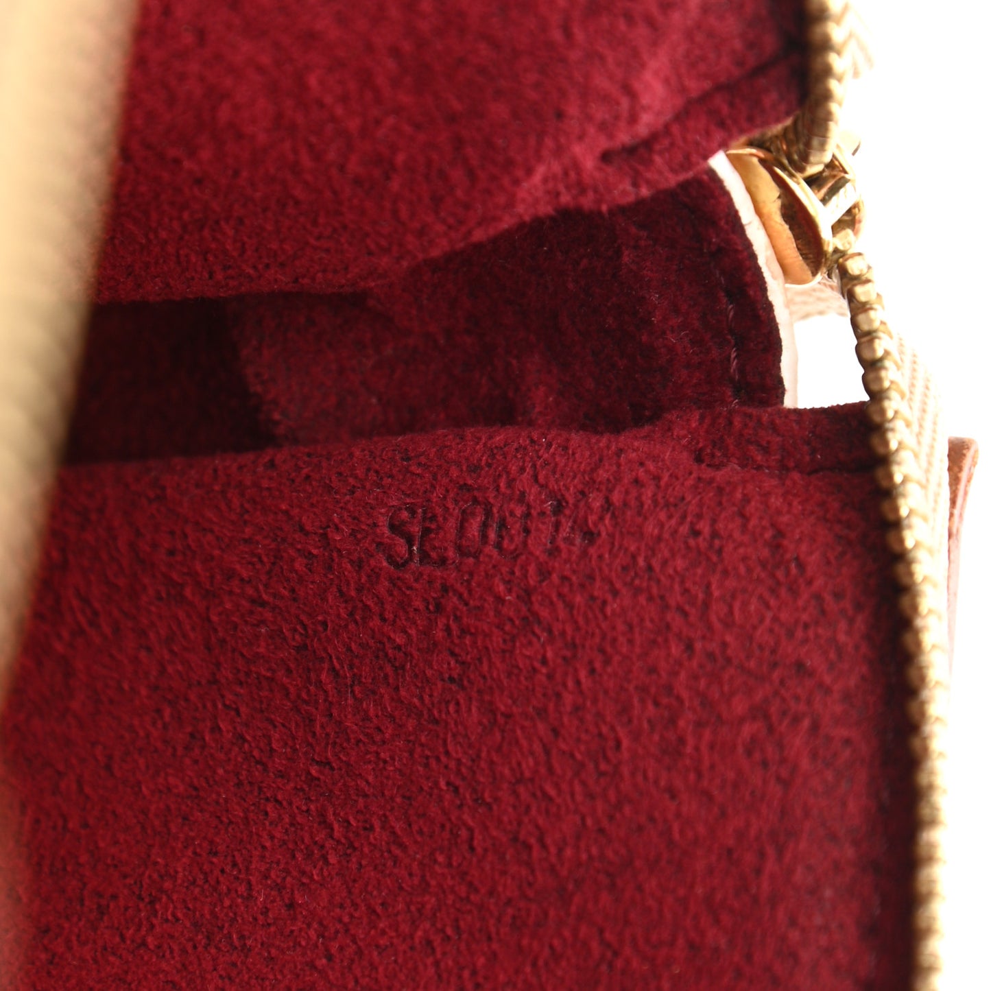 Monogram Multicolor Pochette Accessories White