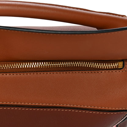 Loewe Calfskin Small Puzzle Bag Tan Medium Pink 24 of 25