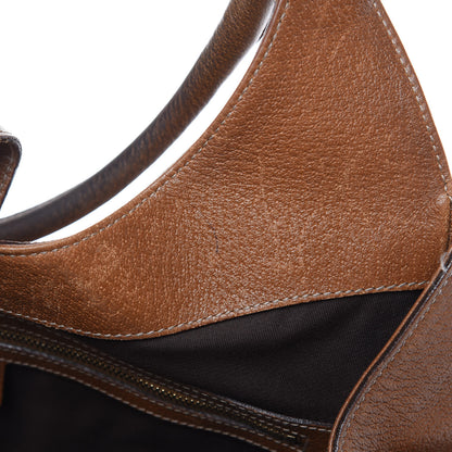 Gucci Calfskin Monogram Medium Bardot Brown 17 of 22
