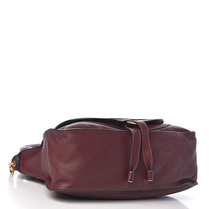 Chloe Calfskin Medium Marcie Satchel Dark Velvet 4 of 13