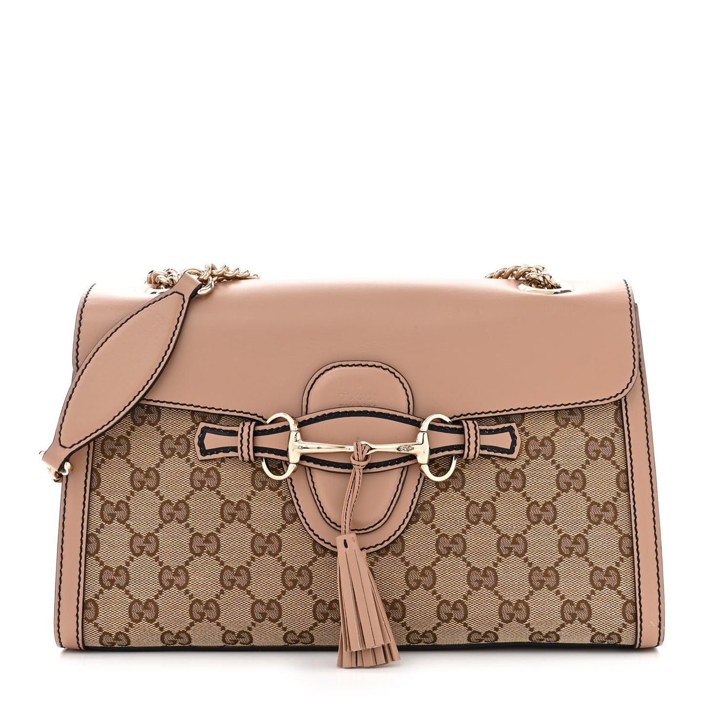 Monogram Medium Emily Chain Shoulder Bag Light Pink