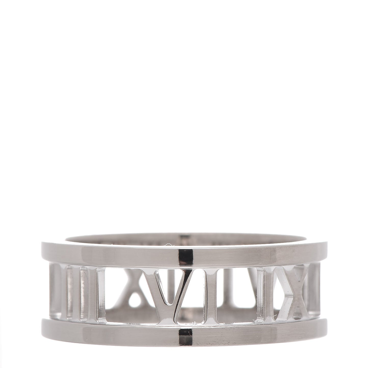 18K White Gold Atlas Open Ring 54 7