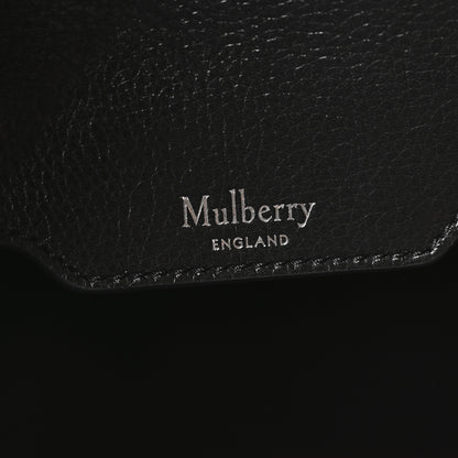 Mulberry High Shine Grain Bayswater Tote Black 6 of 9