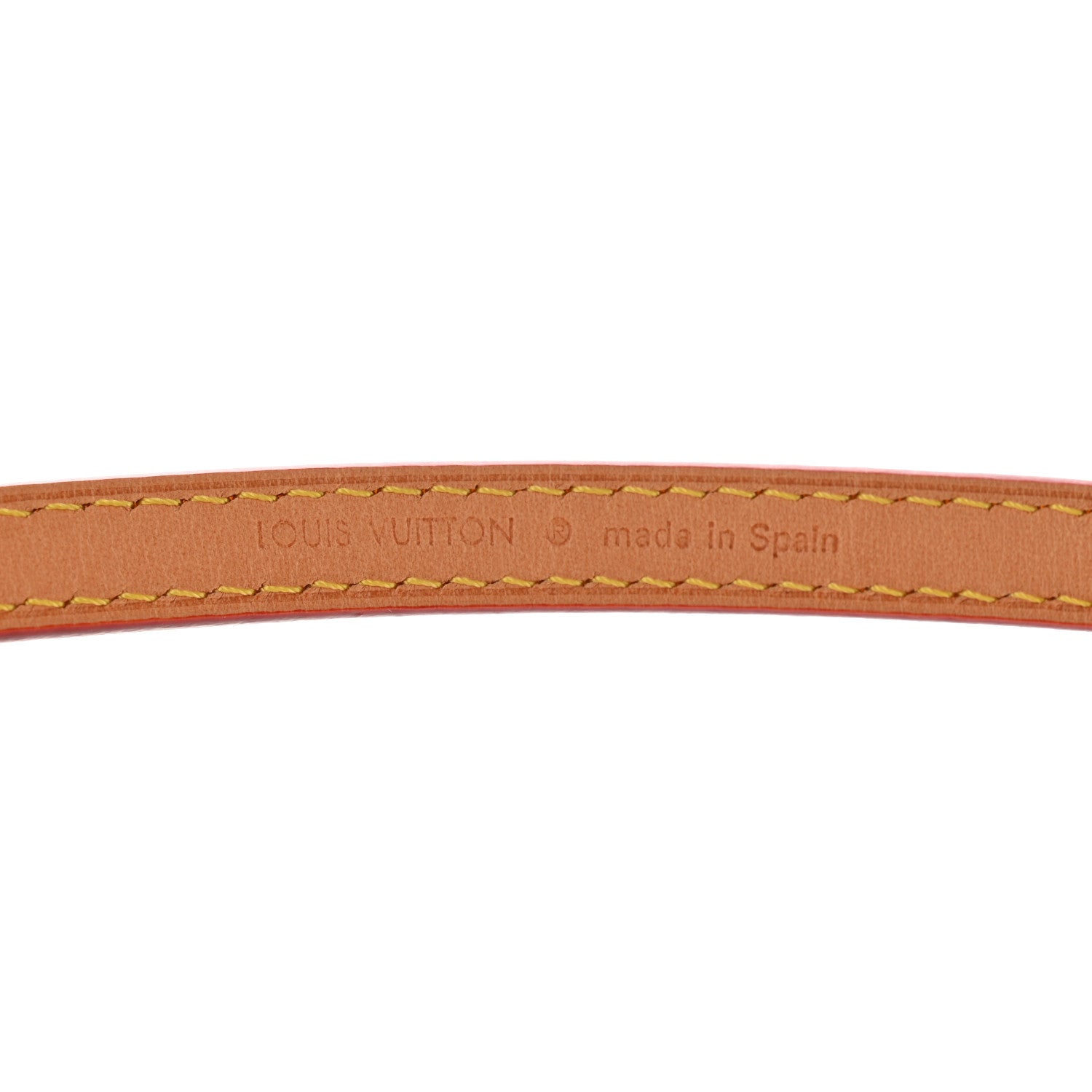 Louis Vuitton Vachetta 12mm Long Shoulder Strap 3 of 5
