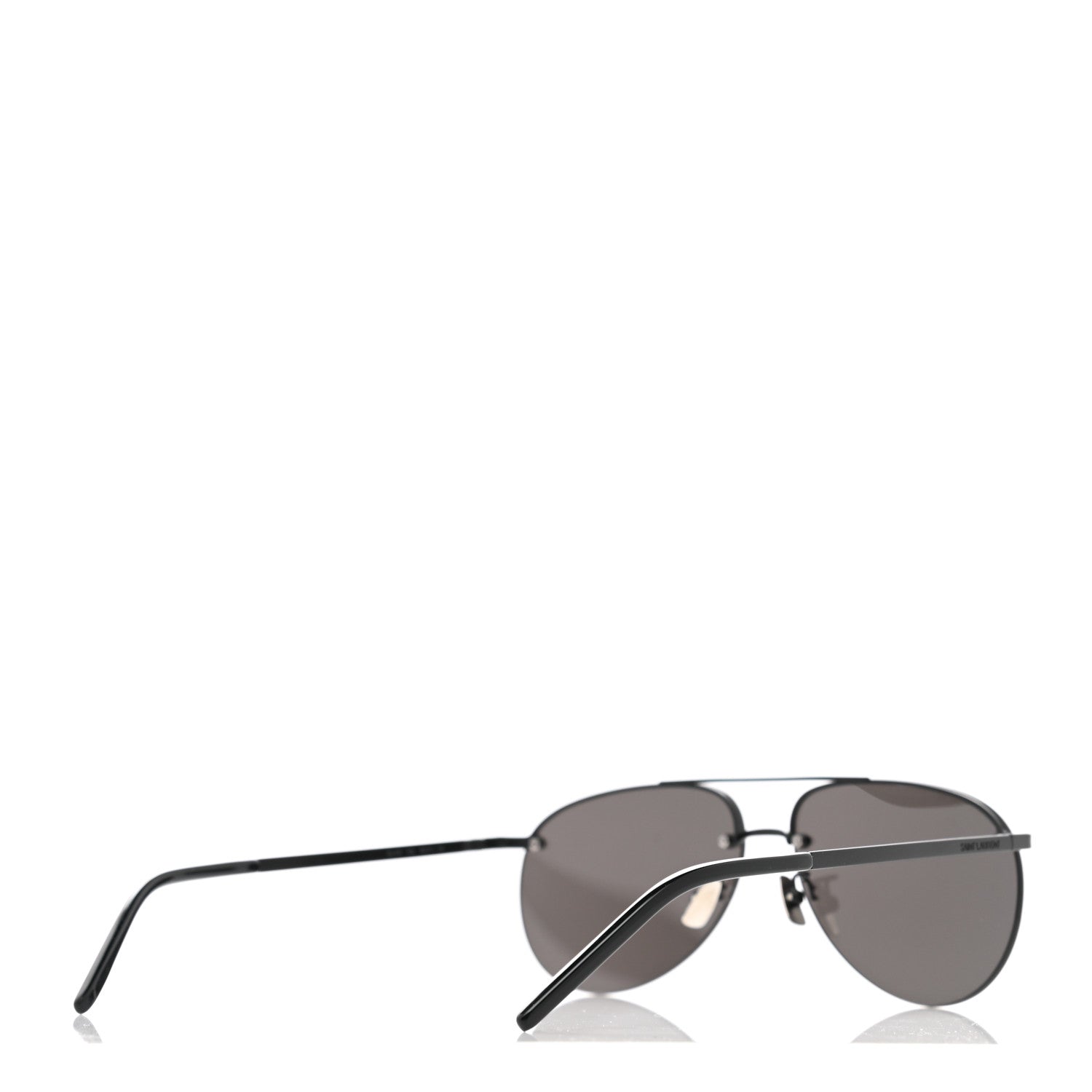 Saint Laurent Aviator SL 416 Sunglasses Black 3 of 7